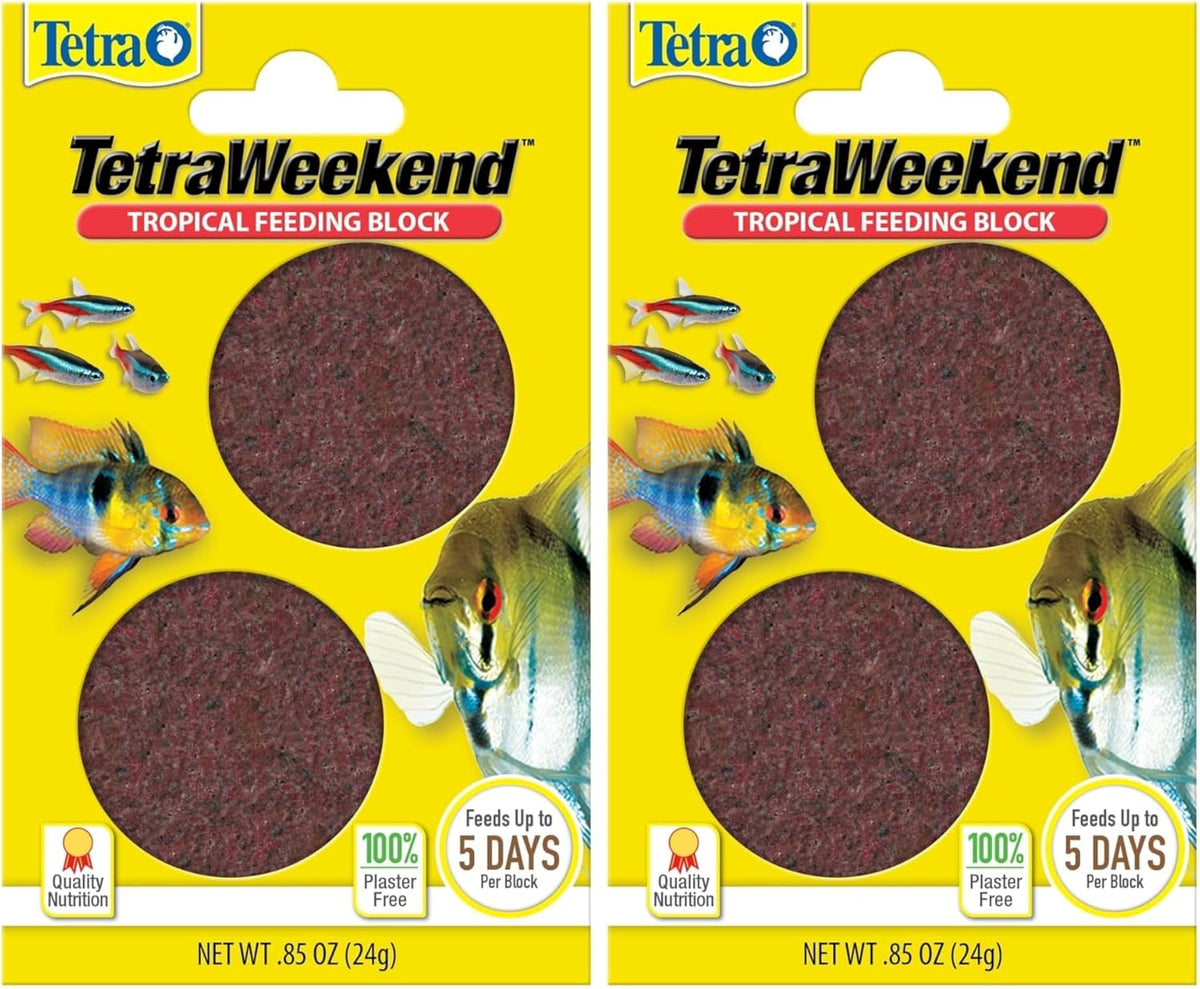 Side profile of Tetra 1.06 Ounce fish food packaging