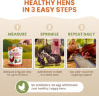 Scoop measuring Lemant chicken chili mix for daily supplement use