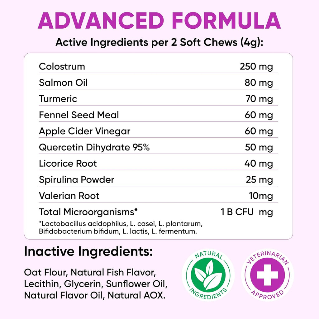 Authentic imported pet health supplement container on Rudra Retails.