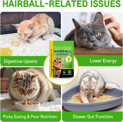 Authentic ReliCo skin and coat health cat chews in original container.