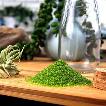 Pink sand used for fairy garden and DIY craft projects