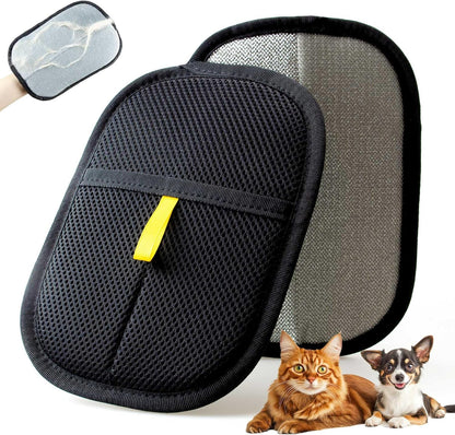 Poupua Thickened Pet Hair Removal Glove front view