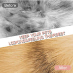Compact sixteen centimeter professional pet grooming tool suitable for cats and puppies.