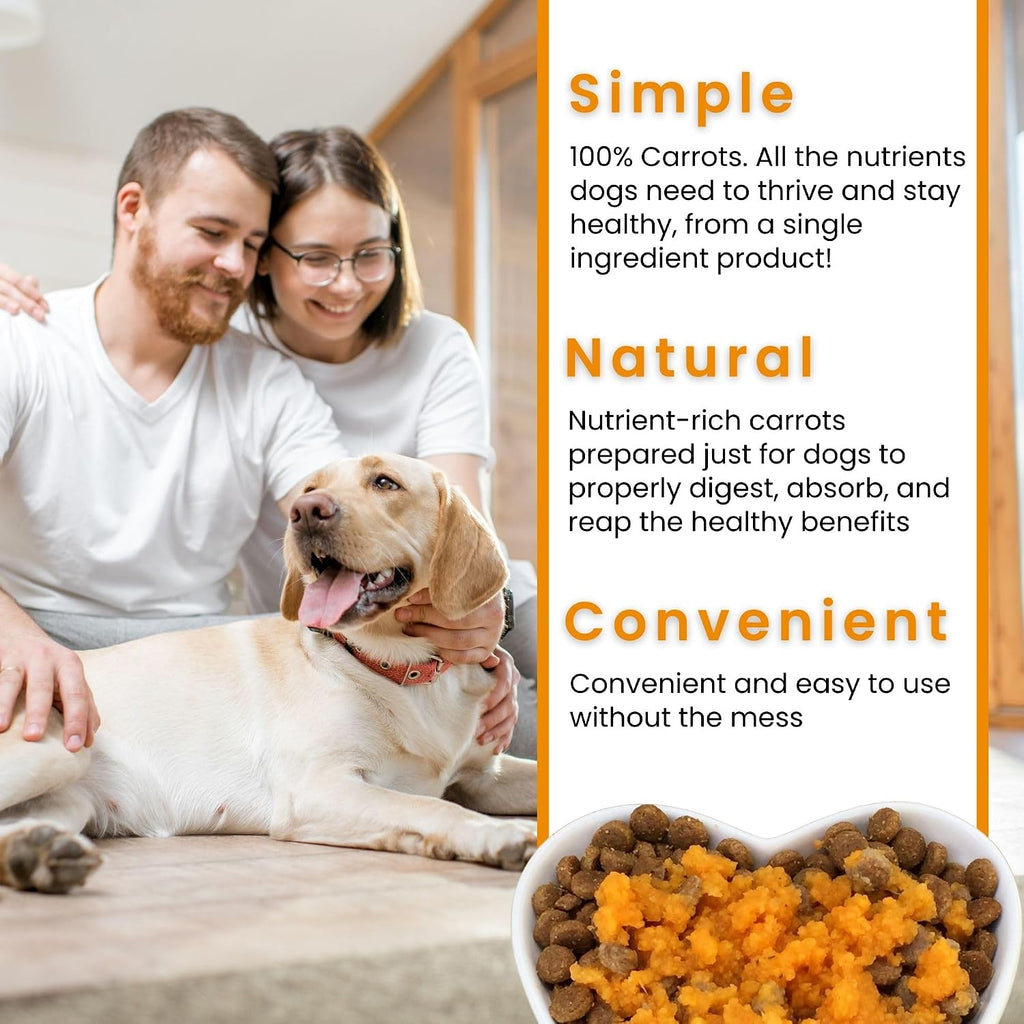 Comparison of dog stool consistency with and without Olewo carrots
