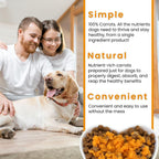 Comparison of dog stool consistency with and without Olewo carrots