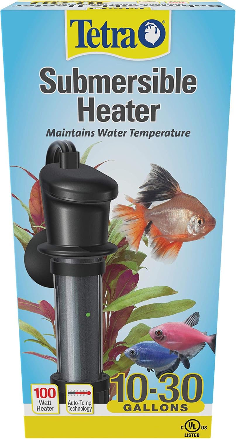 Tetra 26446 100-Watt Submersible Aquarium Heater front view