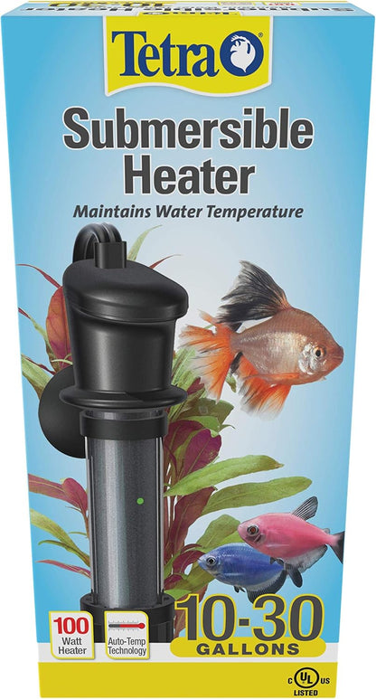 Tetra 26446 100-Watt Submersible Aquarium Heater front view