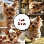 Lolita's Paws charity donation icon on dog cologne bottle