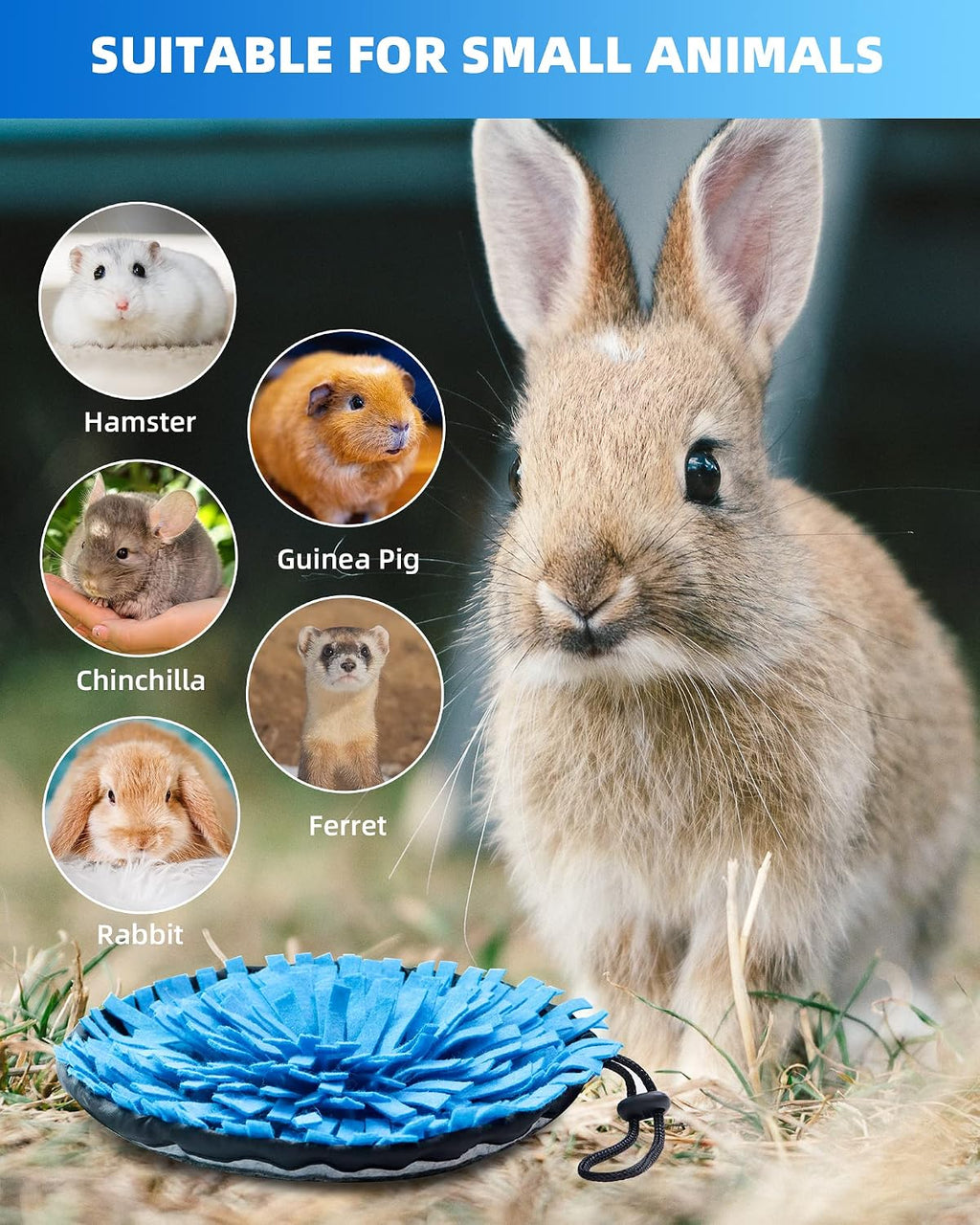 OVMKOV small pet interactive puzzle toy folded
