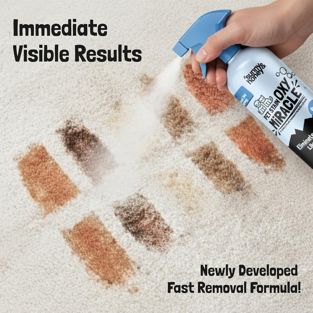 Sunny And Honey 32 Fluid Ounce bottle on carpet background