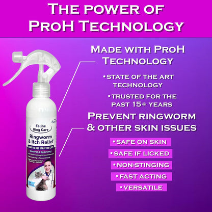 FlexTran 237 milliliters liquid spray for cat mange and itch control