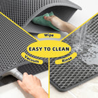 Kaxionage pet mat close up highlighting soft EVA foam texture.