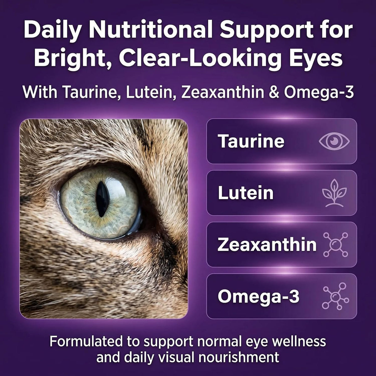 Premium imported pet immune booster bottle detailing the ninety count product size.
