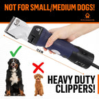 Heavy duty 380W electric shearing machine kit with extra blades and accessories