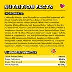 Chicken turkey and catnip flavor cat treats packaging