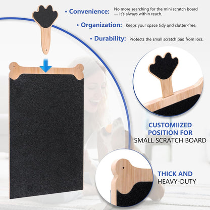 Wall-mounted configuration of FL Falatier scratch board