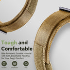 Interior view of soft padded lining on tactical dog collar