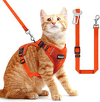 Cat Harness, Cat Harness and Leash for Walking,Adjusted in Four Directions - Image 10