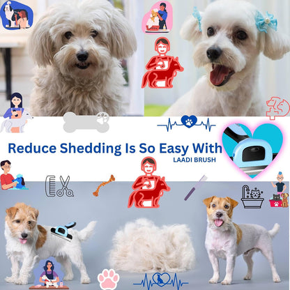 Safe and gentle massaging pins for sensitive pet skin