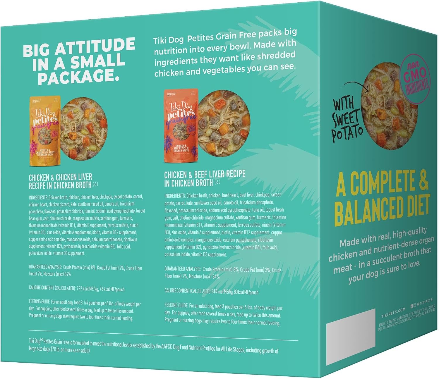 Tiki Pets nutrient dense small breed dog food