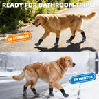 Nesayver breathable dog socks for summer outdoor activities