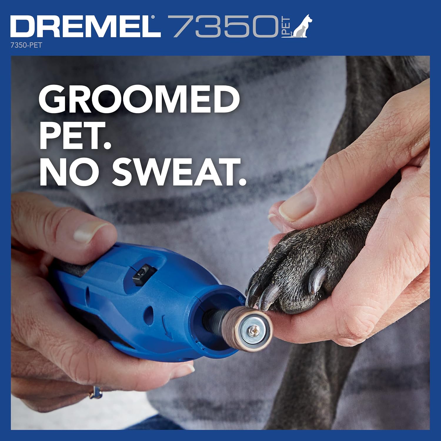 Dremel 7350-PET 4V Pet & Dog Nail Grinder, Easy-To-Use & Safe Nail Trimmer, Professional Pet Grooming Kit - Works on Large, Medium, Small Dogs & Cats - Image 10