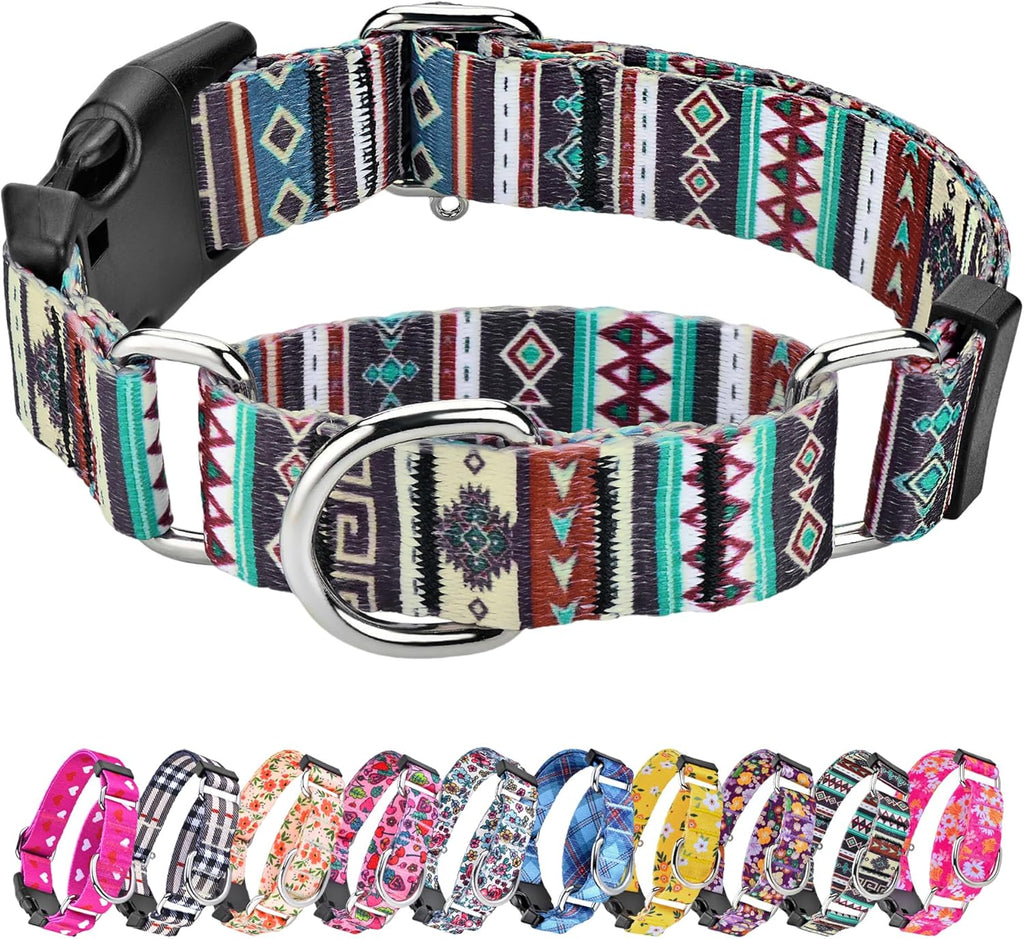 Hikiko Martingale Collar for Dogs Soft Durable Dog Collar for Small Medium Large Boy and Male Dogs No Pull No Slip Safety Buckle Dog Collars (Hill,Medium) - Image 10
