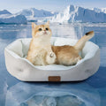 Bedsure cooling dog bed for small dogs front view