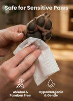 Pogi's grooming wipes for cat and dog hygiene