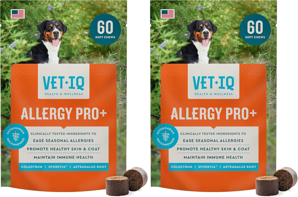 VetIQ Allergy Pro+ Relief, Cat Allergy Treats, Supplement & Vitamins with Probiotics, Fish Oil, Tart Cherry, Skin & Coat Support, Sneezing & Itching Relief, Seasonal Allergies, 3.7oz - Image 11