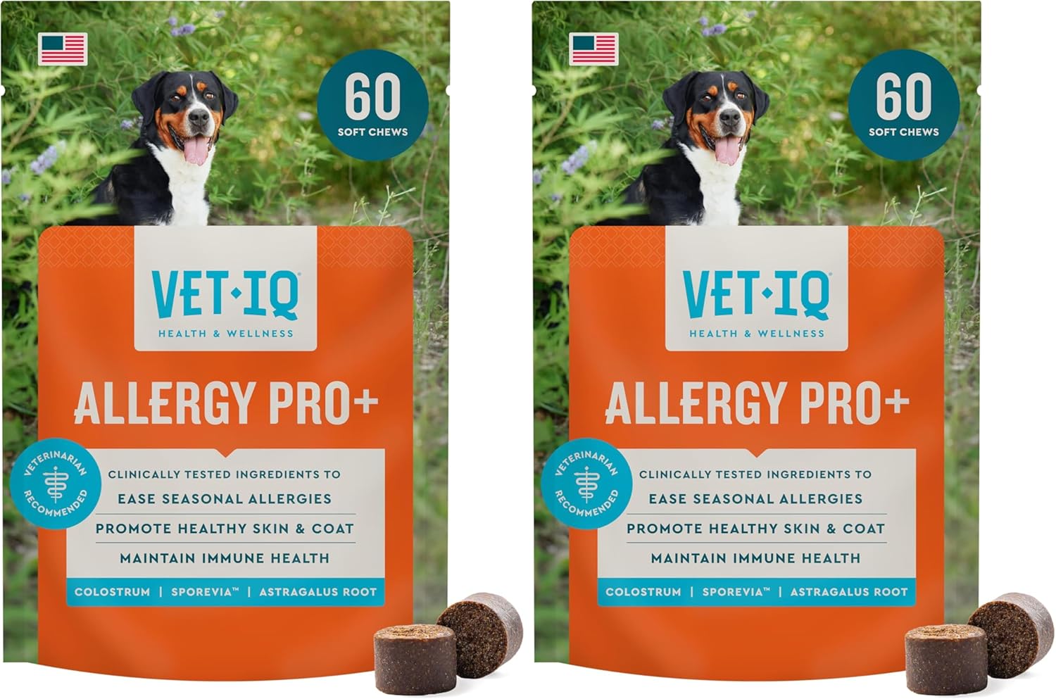 VetIQ Allergy Pro+ Relief, Cat Allergy Treats, Supplement & Vitamins with Probiotics, Fish Oil, Tart Cherry, Skin & Coat Support, Sneezing & Itching Relief, Seasonal Allergies, 3.7oz - Image 11