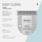 Wahl dog and cat grooming clipper replacement blade showing precision steel teeth.