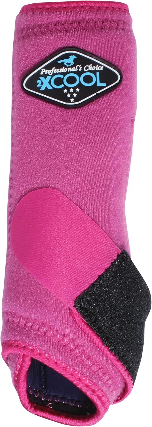 Professional's Choice horse boots highlighting the advanced triple chill effect fabric