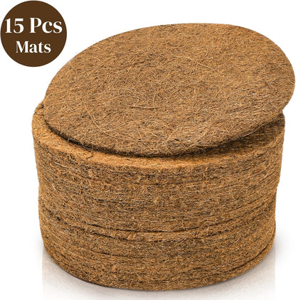 Clean coconut fiber texture of Eorbow breeding accessories