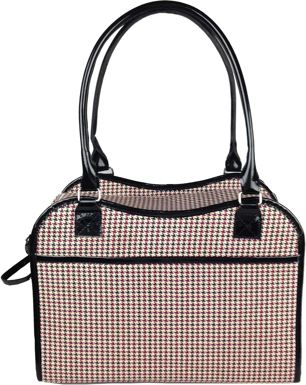 Top view of Pet Life pet handbag with sunroof detail