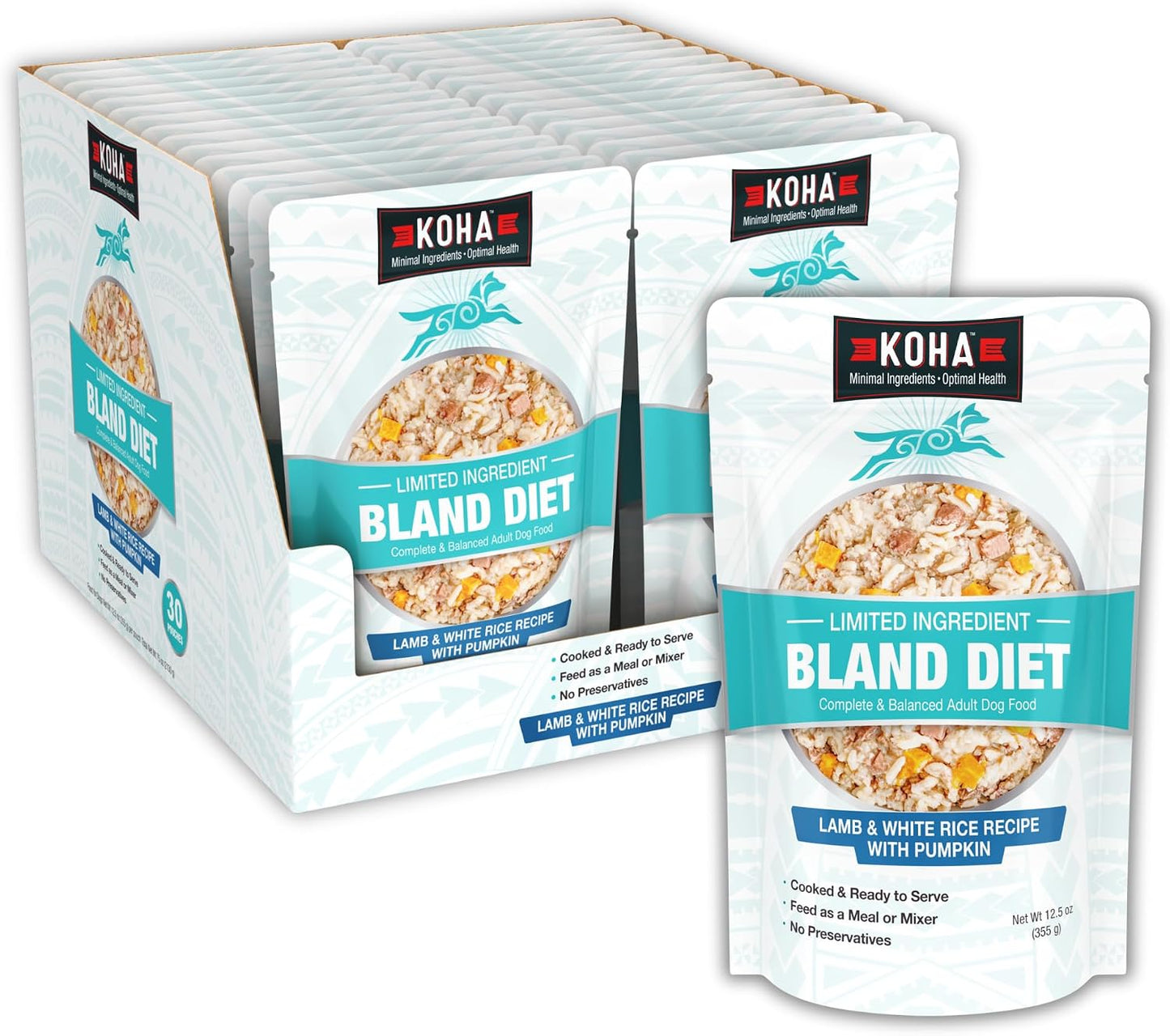 KOHA Limited Ingredient Bland Diet for Dogs, Chicken and White Rice Sensitive Stomach Wet Dog Food, Sold in Over 5,000 Vet Clinics & Pet Stores, Gentle Easy to Digest Bland Diet Dog Food, Pack of 6 - Image 12