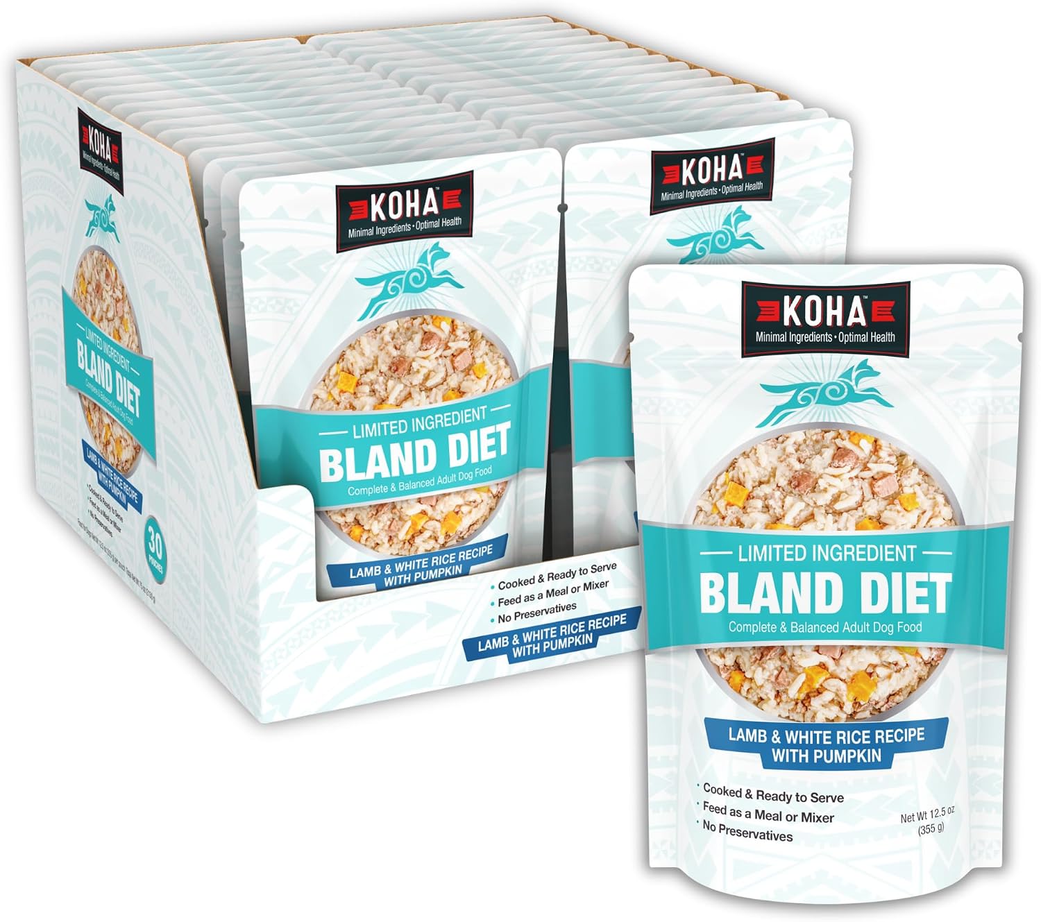 KOHA Limited Ingredient Bland Diet for Dogs, Chicken and White Rice Sensitive Stomach Wet Dog Food, Sold in Over 5,000 Vet Clinics & Pet Stores, Gentle Easy to Digest Bland Diet Dog Food, Pack of 6 - Image 12