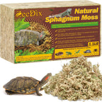ZeeDix 6 OZ Long Fiber Sphagnum Moss for Reptiles, 8QT Natural Dried Terrarium Reptile Moss Bedding Substrate for Leopard Gecko, Tortoise, Snakes, Frogs, Ball Python & Other Reptiles - Image 10