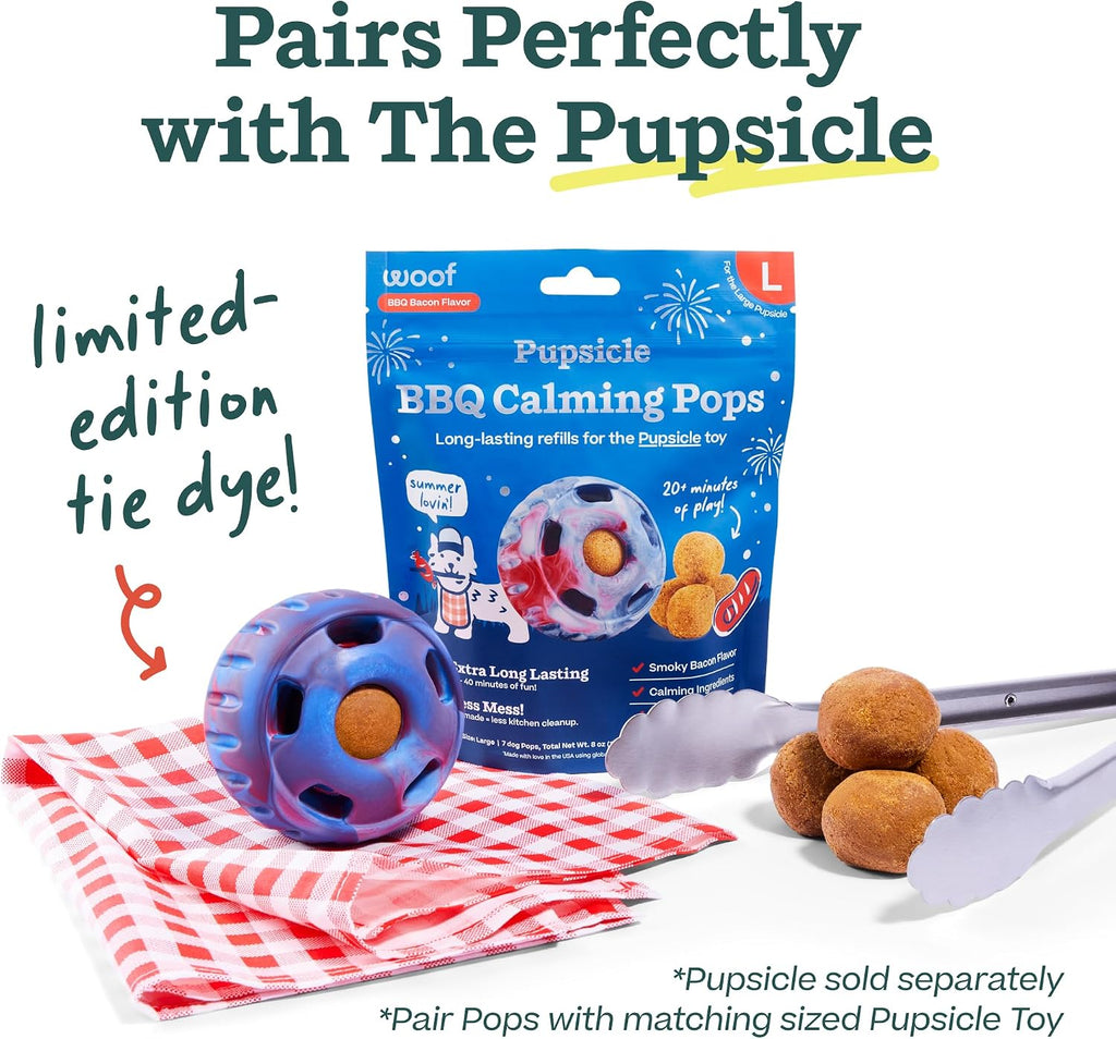 Mess free pre made bacon coated beef treats for large dogs