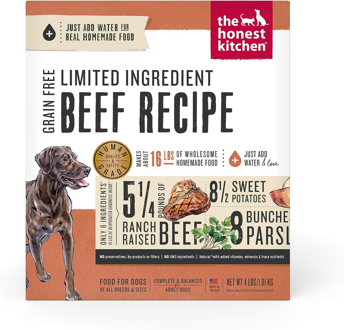 The Honest Kitchen Human Grade Wholemade(TM) Dehydrated Limited Ingredient Dog Food, Fish 10 lb Bag (makes 40lbs) - Image 15