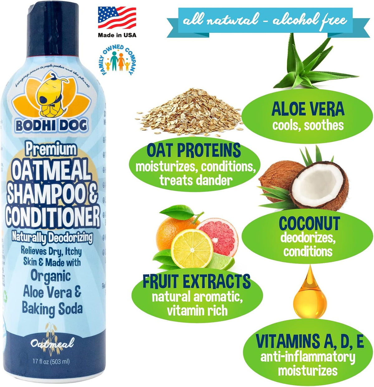 Dog enjoying a bath with Bodhi Dog hypoallergenic shampoo