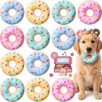 Civaner 12 Pcs 4th of July Dog Toys Patriotic Star Dogs Squeaky Stuffed Toy Bulk for Small Medium Large Pets & Puppy Red White Blue Independence Memorial Day Party Favors - Image 10