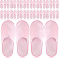 Panitay 20 pairs reusable spa slippers front view for home