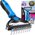 Pat Your Pet deshedding brush front view professional pet grooming tool