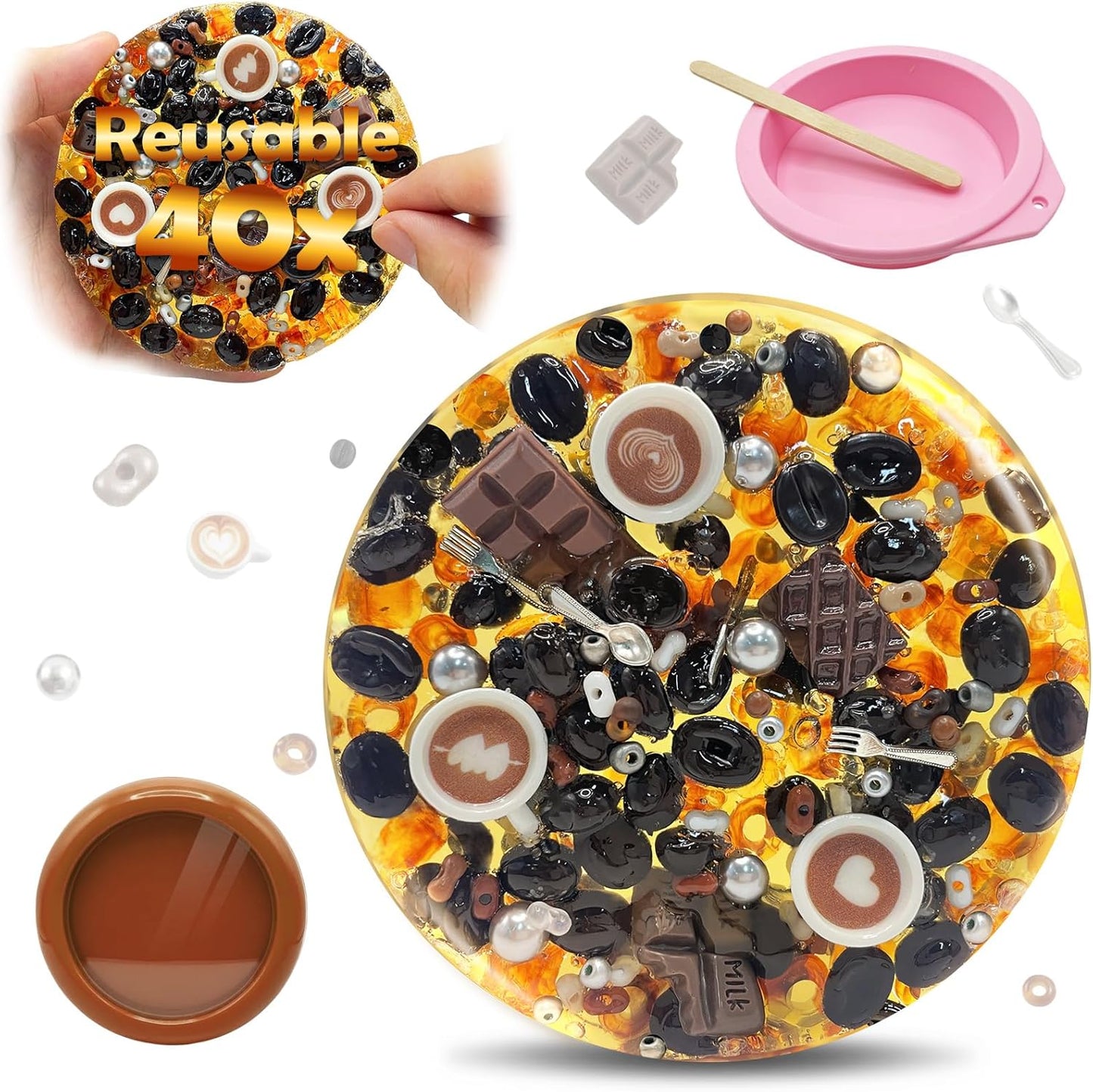 Sunolkie Reusable Picky Fidget Pad front view authentic skin picking toy