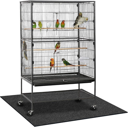 Nuanchu protective waterproof pet feeding station mat lifestyle view