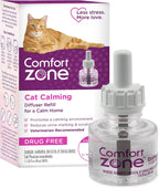 COMFORT ZONE Cat Calming Diffuser Refill, 6 Pack - Cat Calming Pheromone Refills Help Reduce Anxiety, Stress, Scratching, Urine Marking, Aggression, (30-Day Refills, 180-Day Supply) - Image 10