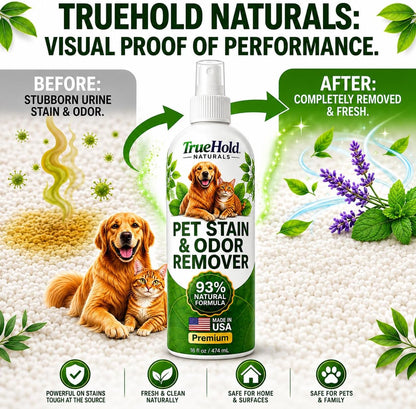 Bio enzymatic urine destroyer spray for hardwood floors and rugs