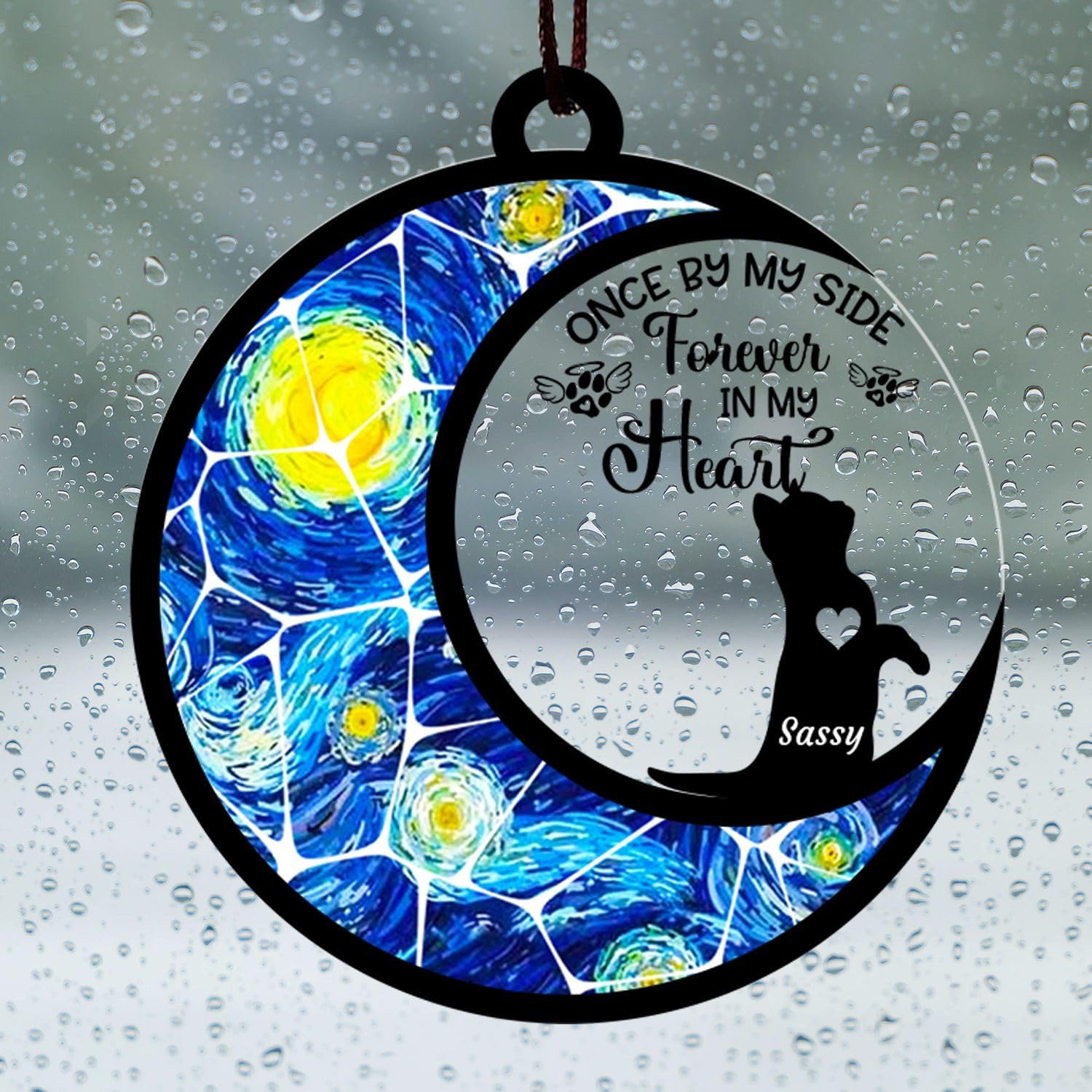 PIKURLUV personalized pet loss sympathy gift packed safely as a comforting condolence present for grieving pet owners
