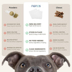 Furlicks dog breath freshener packaging displaying the 10 pack count details